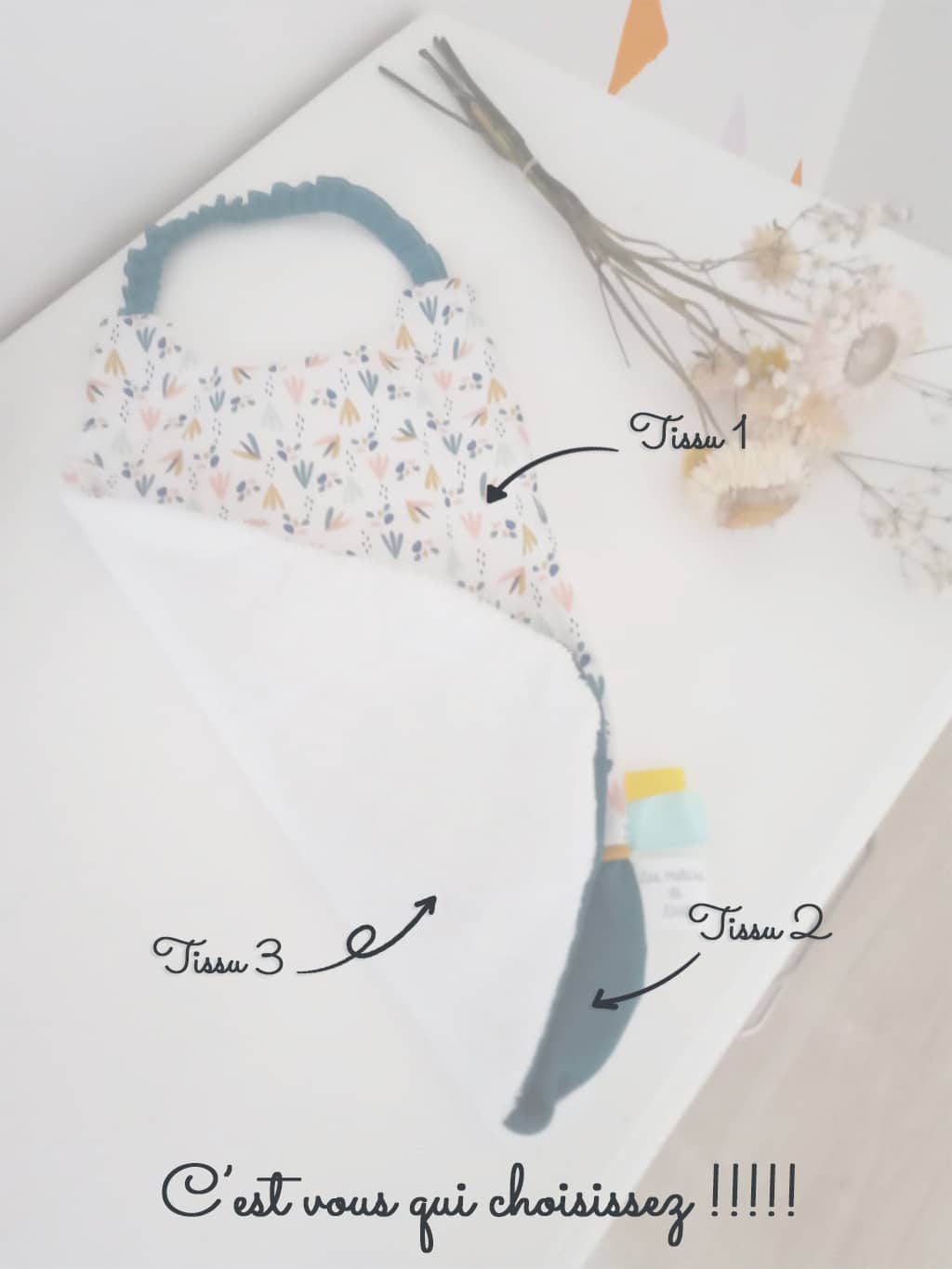 Sur Mesure Serviette élastiquée