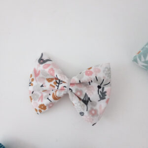 Barrettes Fleuri Rose