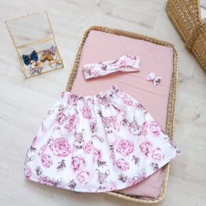 jupette faons et pivoines