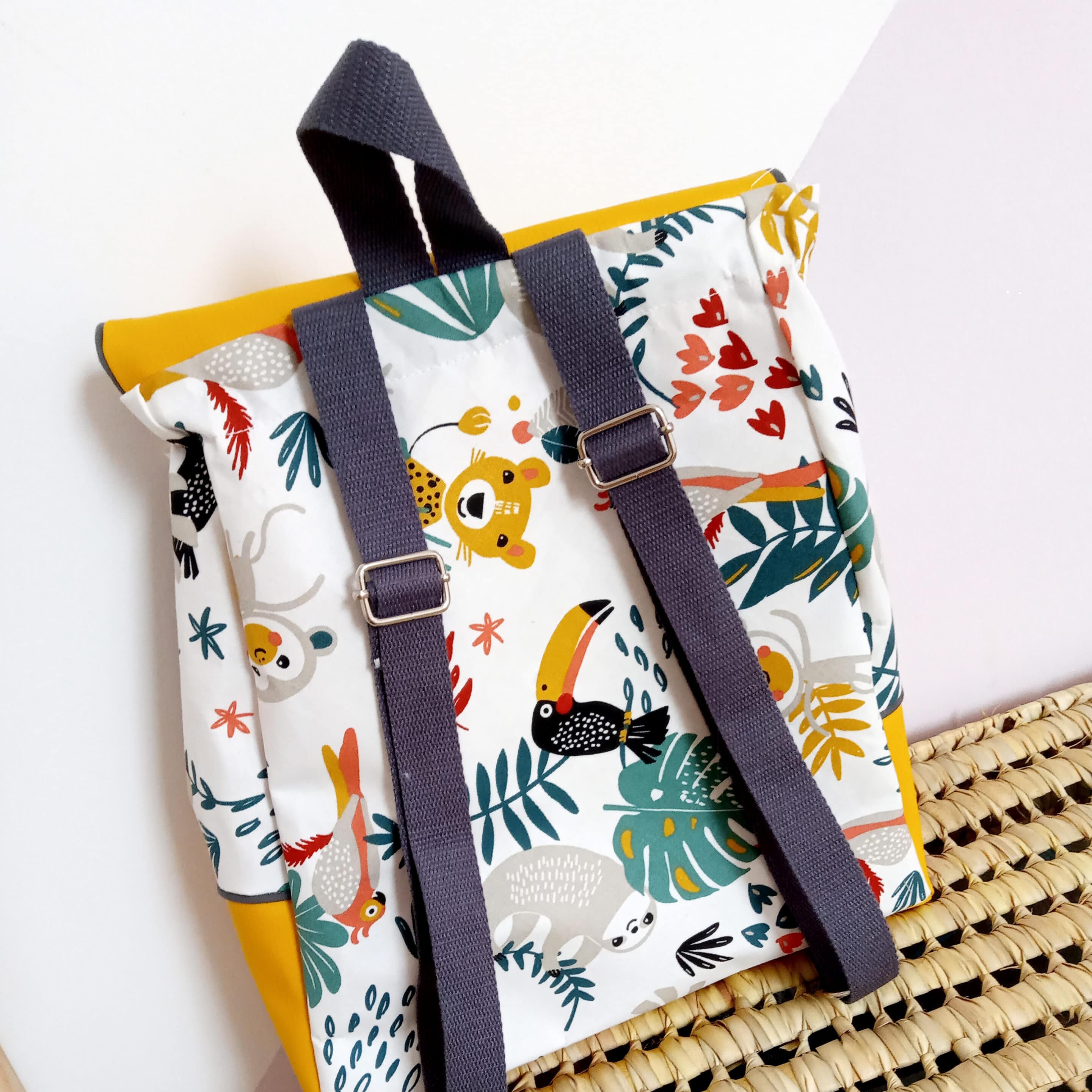 Sac Papaya Simili Jaune (1)