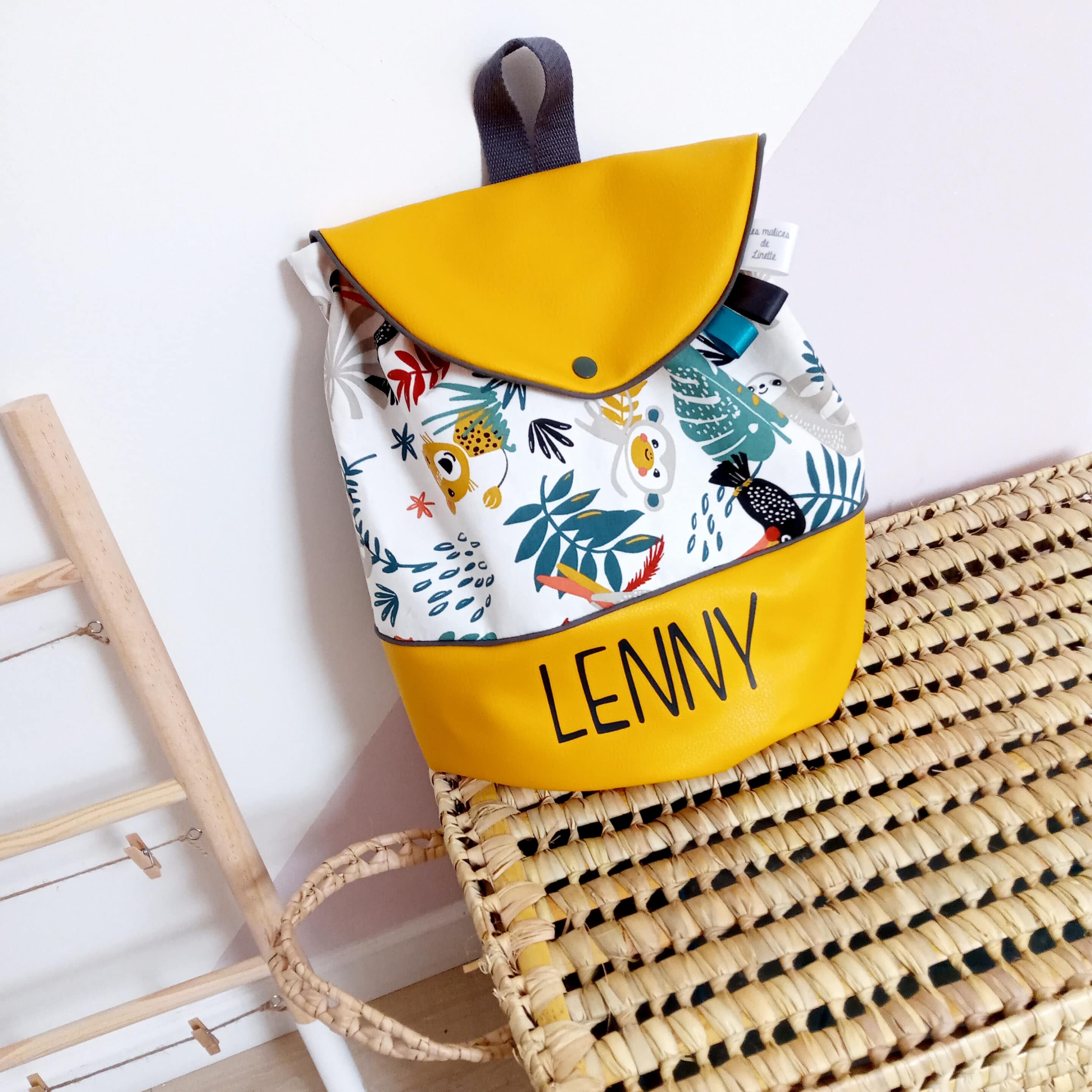 Sac Papaya Simili Jaune (3)