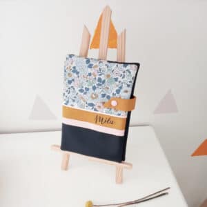 protège carnet betsy denim