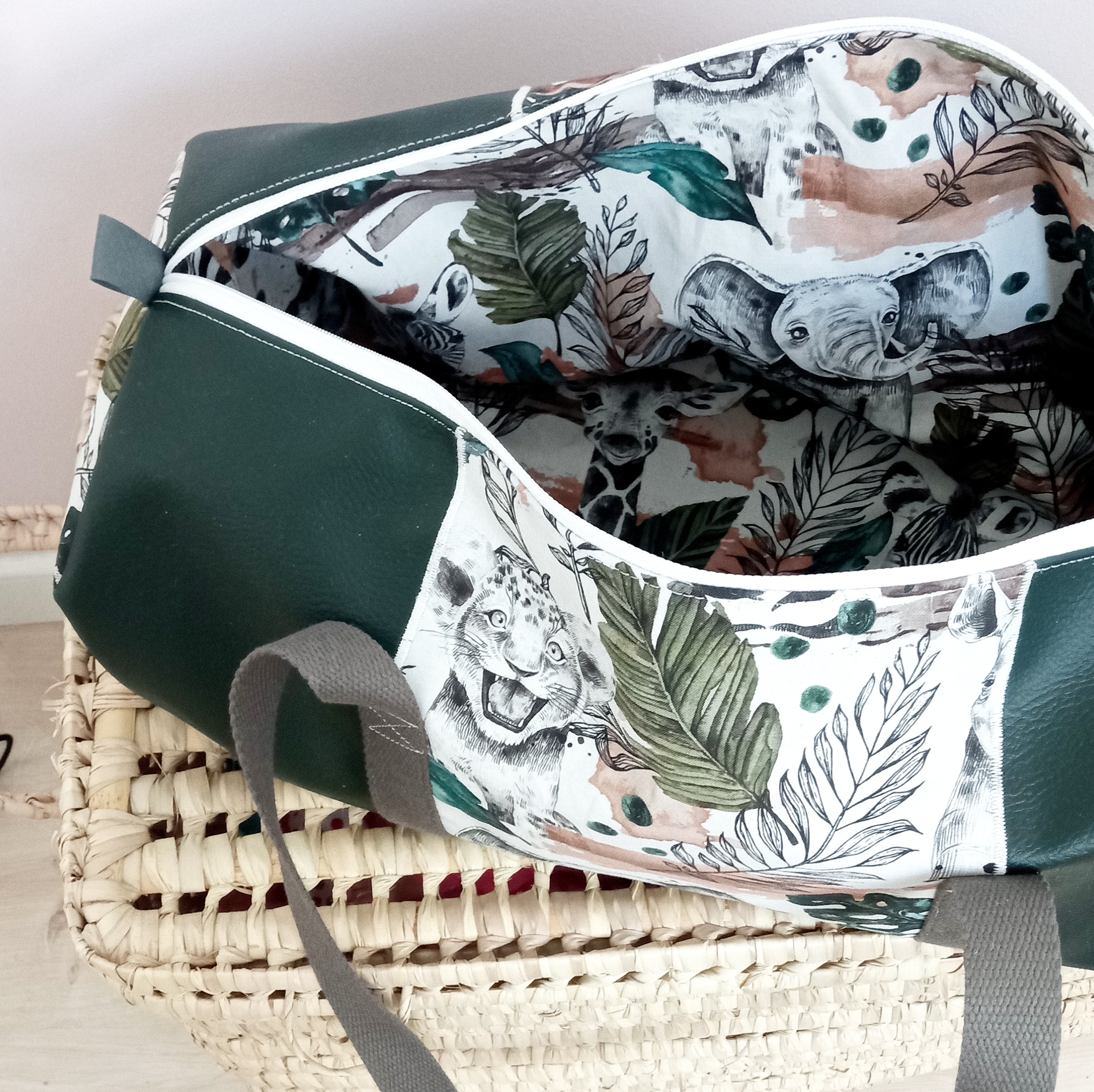sac polochon jungle