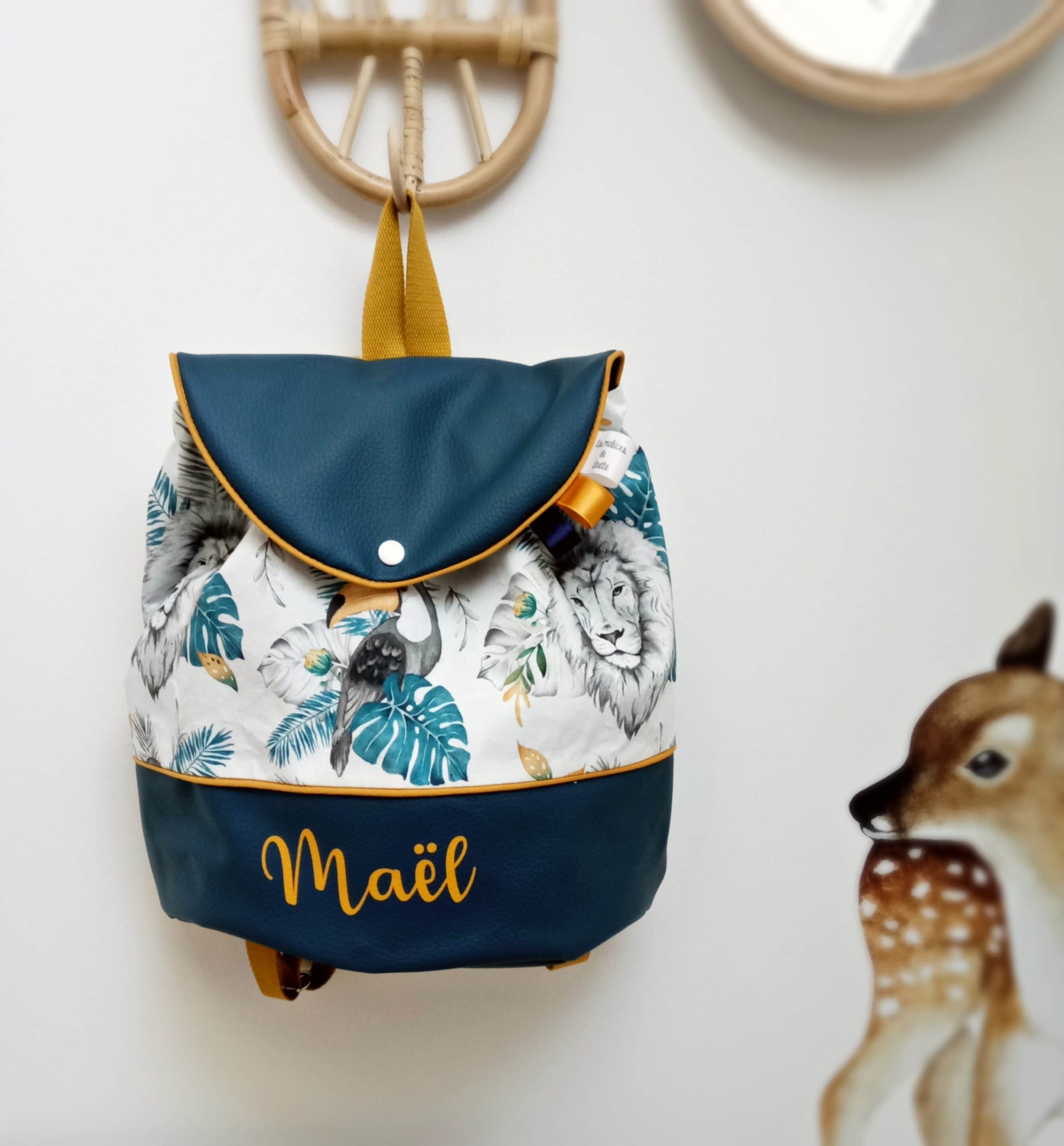 sac toucan paon
