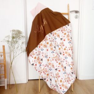 couverture fleuri camel (2)