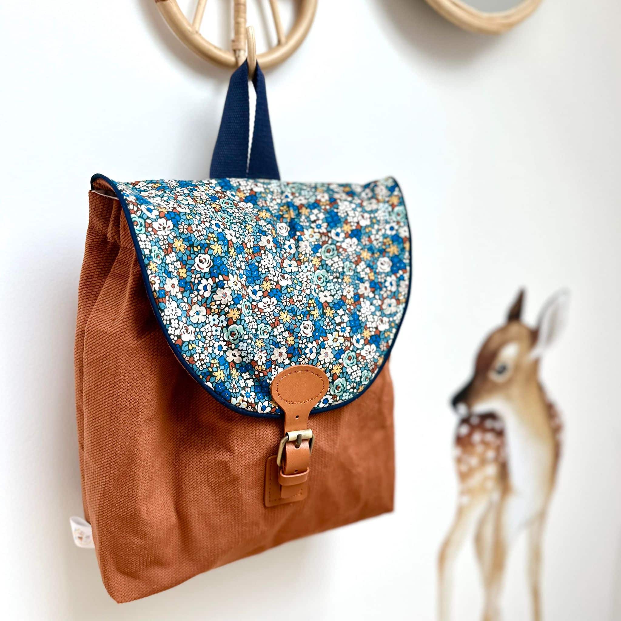 sac à dos, velours kaki (copie)