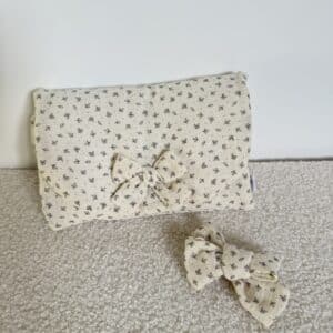 barrette, double gaze marguerites kaki (copie)