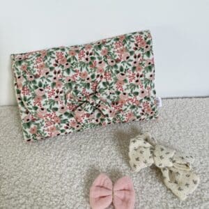 barrette, double gaze marguerites kaki (copie)