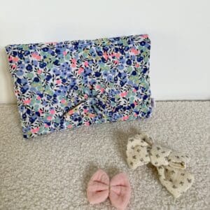 barrette, double gaze marguerites kaki (copie)