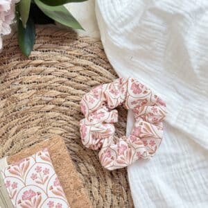 chouchou, double gaze indien boho camel (copie)