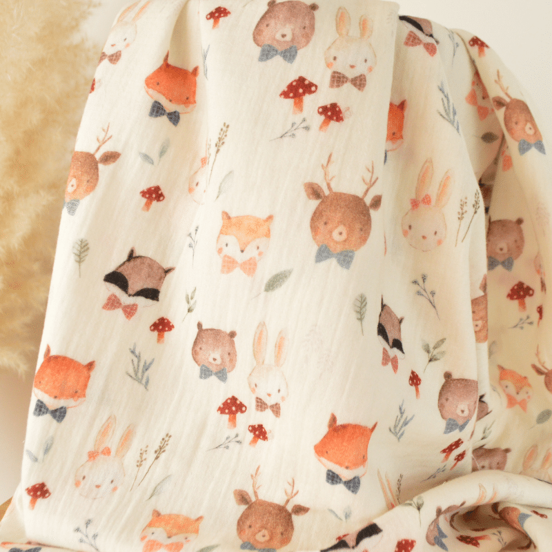 double gaze animaux de la fôret