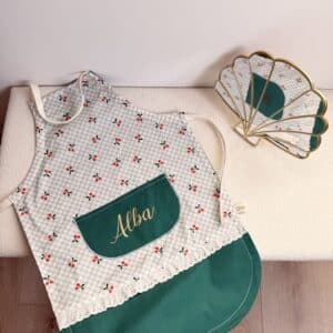 pochette à barrettes, velours côtelé camel et indy camel (copie)