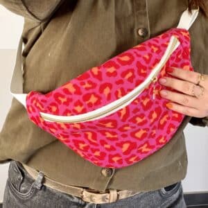 pochette à barrettes, velours côtelé camel et indy camel (copie)