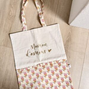 tote bag, coccinelles fleuries (copie)