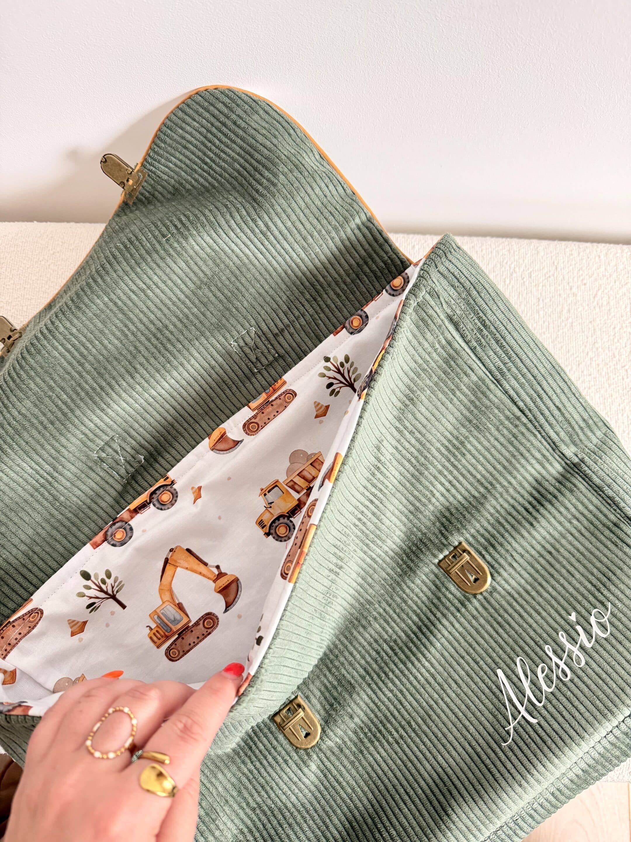 pochette plate, , fleuri indien (copie)