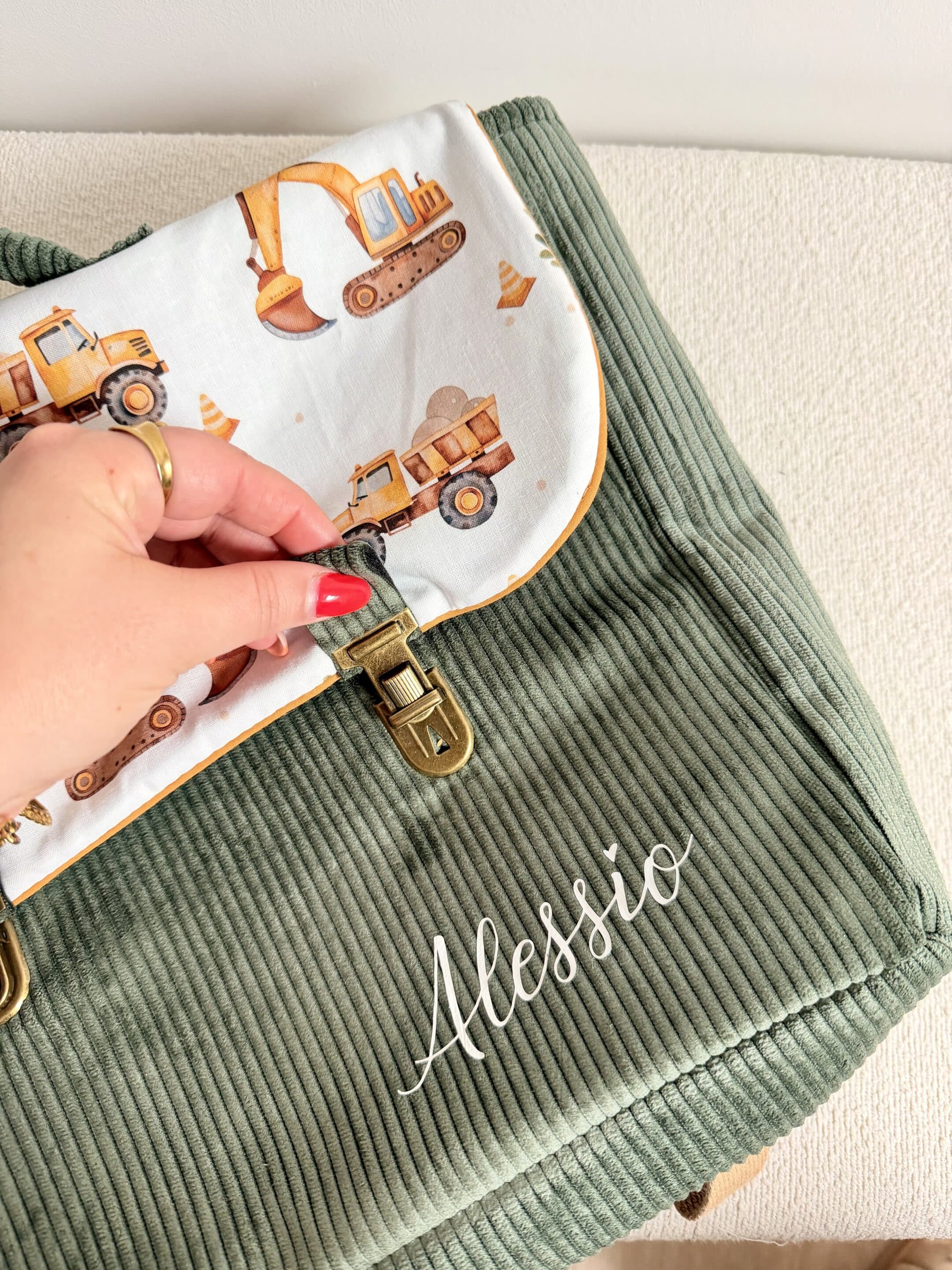 pochette plate, , fleuri indien (copie)