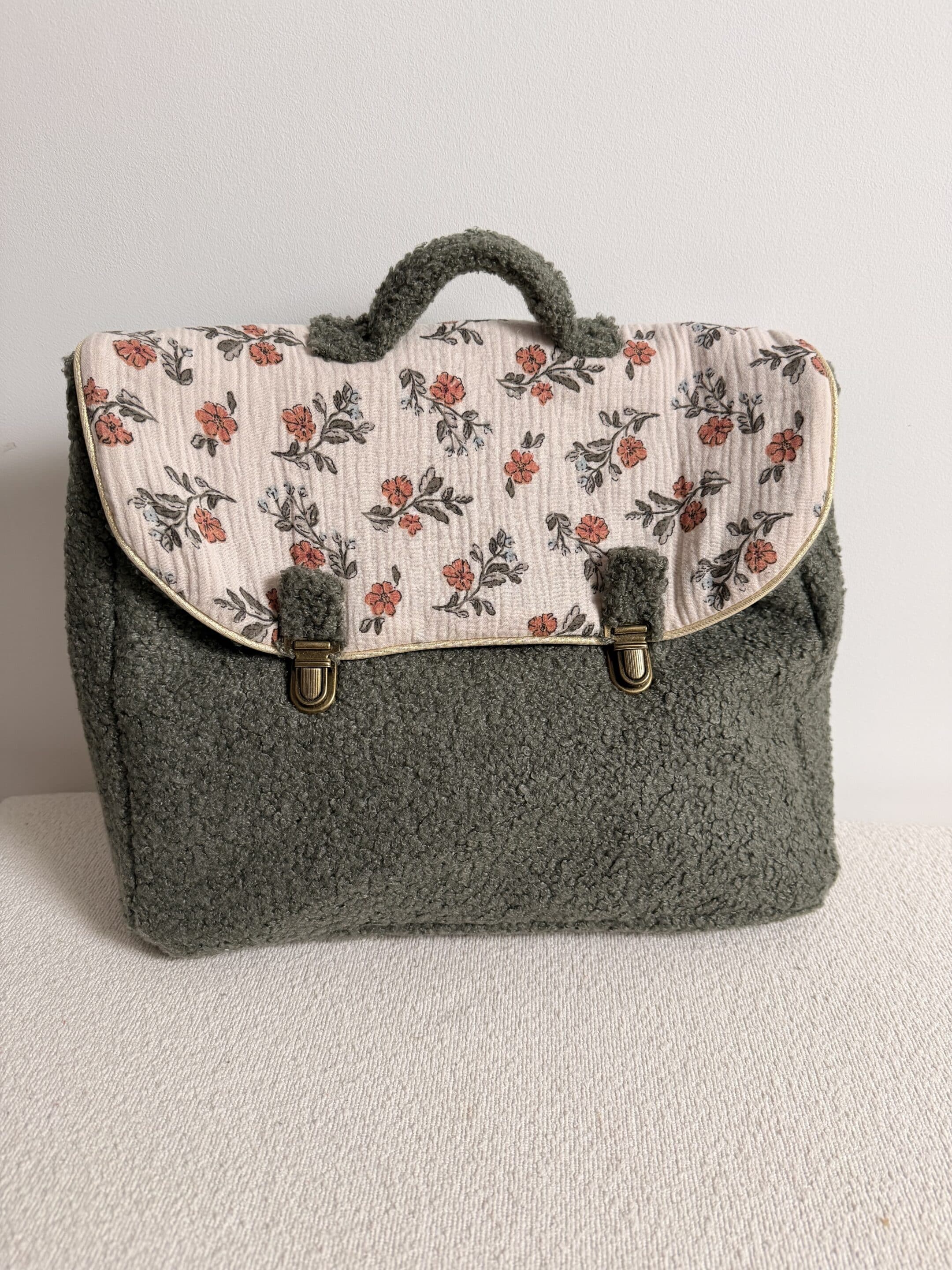 pochette plate, , fleuri indien (copie)