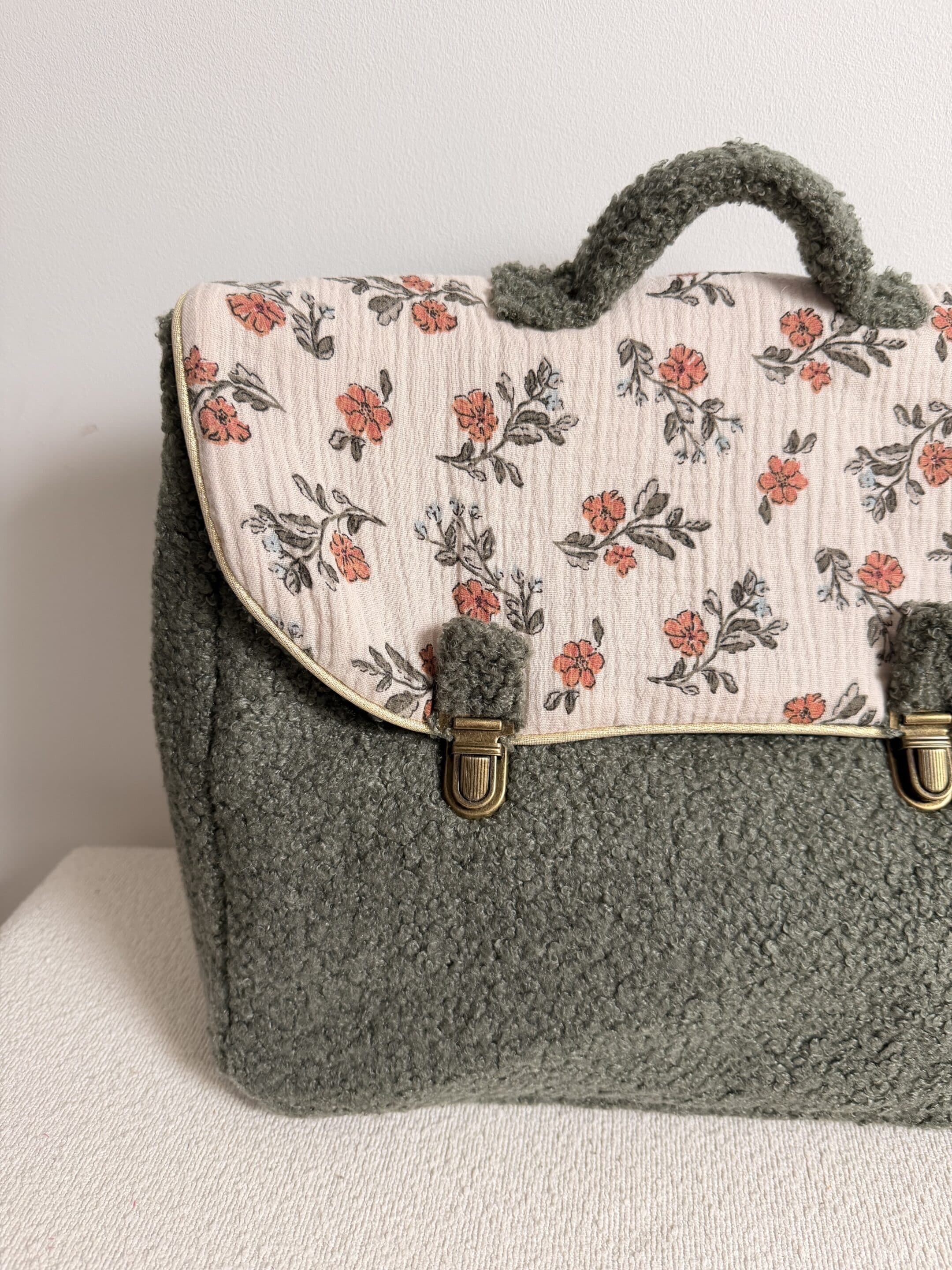 pochette plate, , fleuri indien (copie)