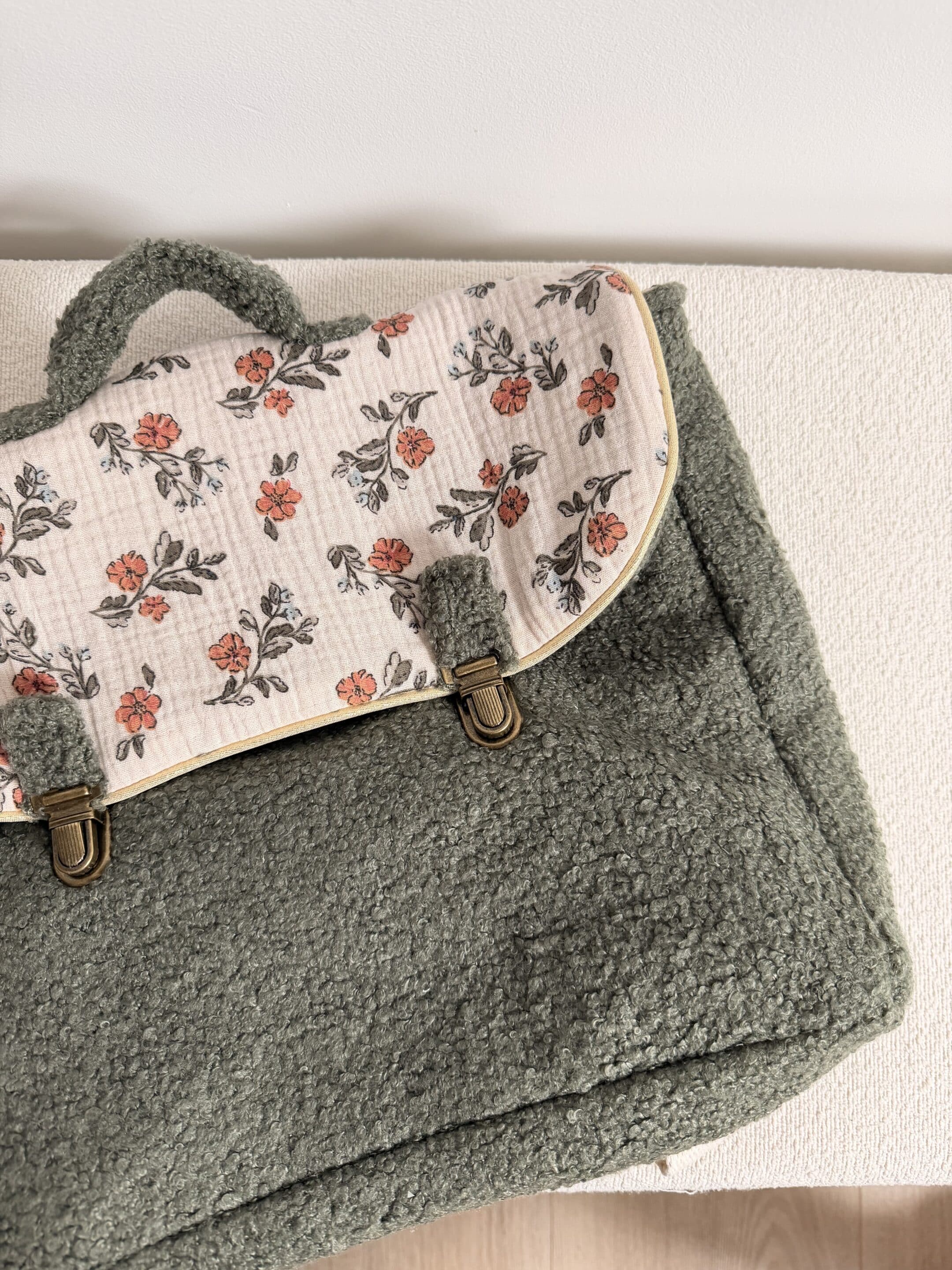 pochette plate, , fleuri indien (copie)