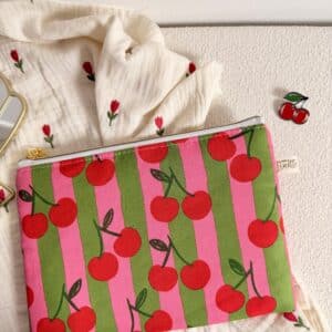 pochette plate, , fleuri indien (copie)