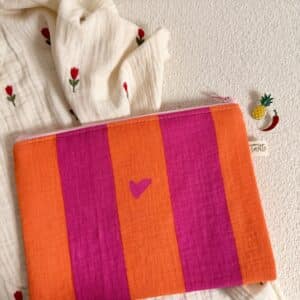 pochette plate, , fleuri indien (copie)